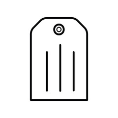 Product Price Tag simple line icon