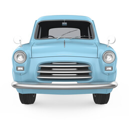 Vintage Car Isolated