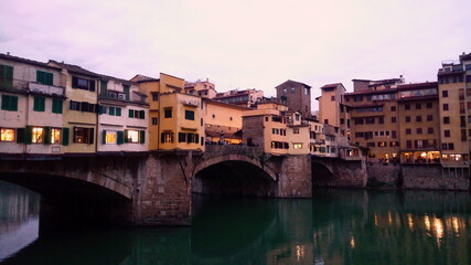 Obraz premium Florence Il ponte vecchio