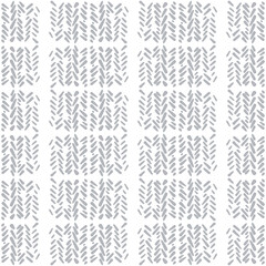 Abstract seamless pattern on a white background. Texture of soft gray threads.