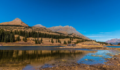 Molas Lake With The Grenadier Mountain Range, Molas Lake, Colorado, USA
