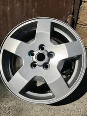 wheel of a car