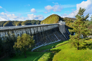 Hydroelectric power plant in Solina, Poland