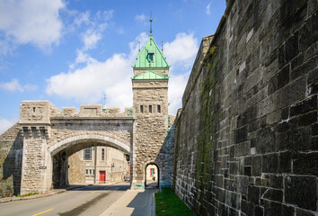Obraz premium Quebec City fortifications