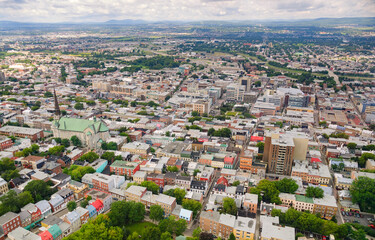 Fototapeta na wymiar Quebec City skyline