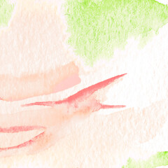 Pink Dirty Canva. Beige Faded Background. White