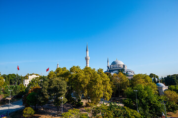 Fototapeta na wymiar Istambul city view