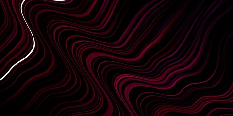 Dark Pink vector template with lines.