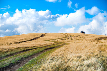 Obraz premium Landscape in Sureanu Mountains