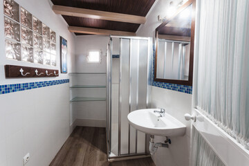 Modern Bathroom in Studio Apartment