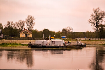 Obraz premium ferry crossing