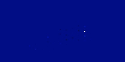 Dark BLUE vector template with rectangles.