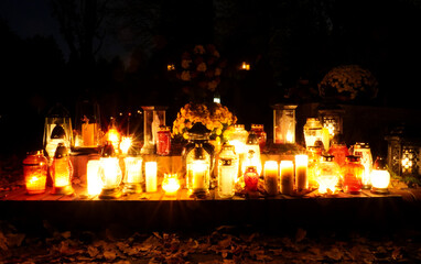 cemetery candles