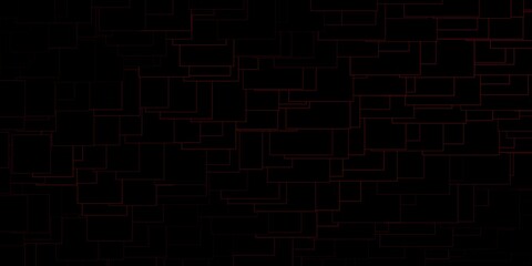 Dark Red vector template in rectangles.