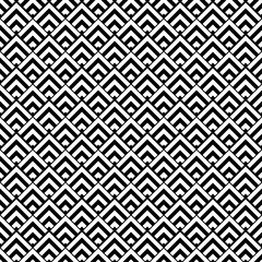 Seamless pattern. Geometric background. Folk motif. Chevrons, rhombuses ornament. Textile print, web design, abstract backdrop. Curves, polygons illustration. Brackets, checks wallpaper. Vector art