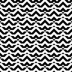 Seamless pattern. Geometric background. Brackets, triangular shapes wallpaper. Chevrons, triangles ornament. Curves, polygons illustration. Folk motif. Textile print, web design, abstract vector.