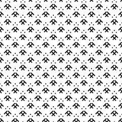 Seamless pattern. Rhombuses, figures ornament. Diamonds, shapes wallpaper. Ethnic motif. Forms, checks background. Tiles, signs backdrop. Textile print, web design, abstract illustration. Vector