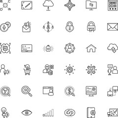 internet vector icon set such as: innovation, audio, lens, technician, cart, blueprint, ppc, video, device, food, campaign, postal, international, hyperlink, valentine, sketch, ftp, romantic, pen