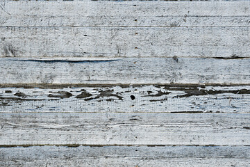 Fototapeta na wymiar White Wood Planks Background, Wooden floor, texture or wall old panel