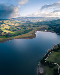 lake in the mountains