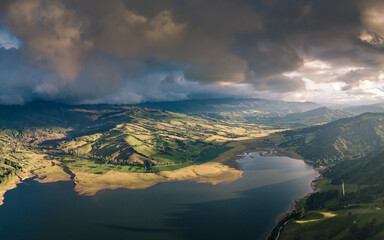 lake in the mountains