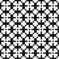 Abstract Cross Pattern Dots Logo generative computational art illustration