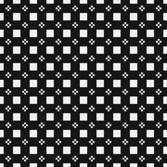 Fototapeta premium Abstract Cross Pattern Dots Logo generative computational art illustration