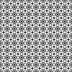 Abstract Cross Pattern Dots Logo generative computational art illustration