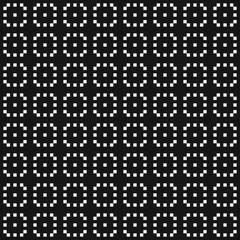 Abstract Cross Pattern Dots Logo generative computational art illustration