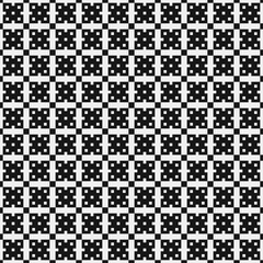 Fototapeta premium Abstract Cross Pattern Dots Logo generative computational art illustration