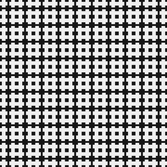 Fototapeta premium Abstract Cross Pattern Dots Logo generative computational art illustration