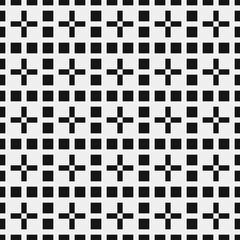 Abstract Cross Pattern Dots Logo generative computational art illustration