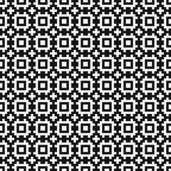 Fototapeta premium Abstract Cross Pattern Dots Logo generative computational art illustration
