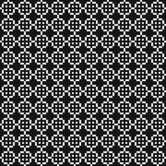 Abstract Cross Pattern Dots Logo generative computational art illustration
