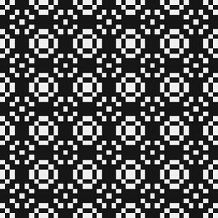 Fototapeta premium Abstract Cross Pattern Dots Logo generative computational art illustration