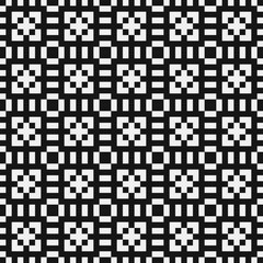 Fototapeta premium Abstract Cross Pattern Dots Logo generative computational art illustration
