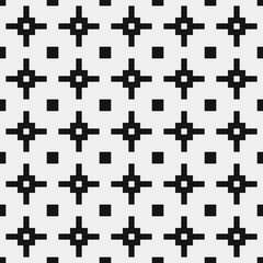 Abstract Cross Pattern Dots Logo generative computational art illustration