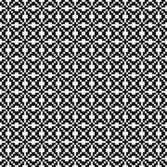 Abstract Cross Pattern Dots Logo generative computational art illustration