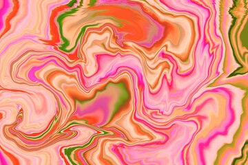Liquid Abstract Fluid vibrant paint colors  marbeling swirls of colorful paints 
and inks of 
iridescent and bright artistic background wallpaper or poster 
