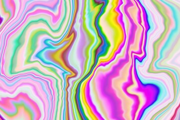 Liquid Abstract Fluid vibrant paint colors  marbeling swirls of colorful paints 
and inks of 
iridescent and bright artistic background wallpaper or poster 
