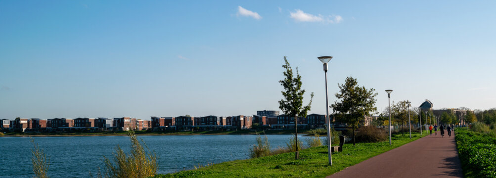 Skyline of Nijmegen Lent in Gelderland