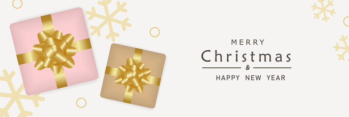 &nbsp;Christmas banner. Happy new year poster, greeting cards,