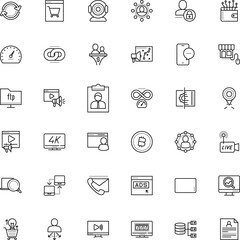internet vector icon set such as: key, e-commerce, architecture, wire, winner, clipboard, filled, leads, bet, campaign, bandwidth, auto, protocol, bubble, mail, report, navigation, find, streamline