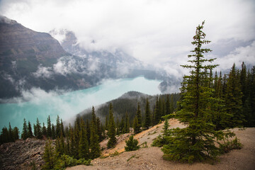 lake in the mountains