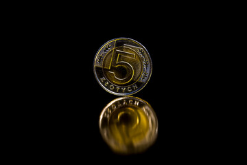 Polish zlotys small coin denomination