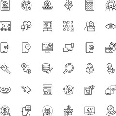 internet vector icon set such as: drawn, address, login, growth, e-commerce, pad, closed, secret, view, youtube, home, job, laptop, report, assessment, audio, project, money making, per, meeting, buy