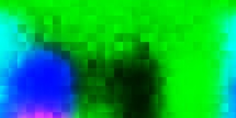 Light pink, green vector layout with lines, rectangles.