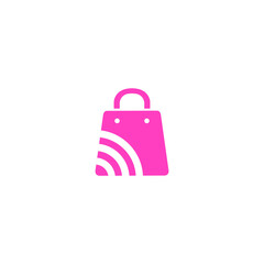 logo icon shopping vector icon