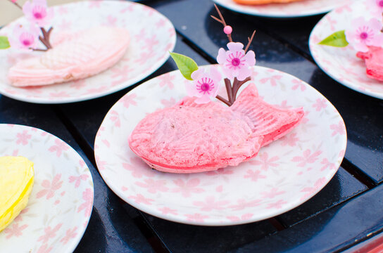 Taiyaki at Cherry Blossom Festival