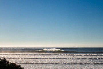 Big Waves Breaks in Northern California near San Francisco
